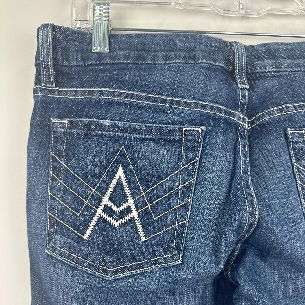 7 for All Mankind A Pocket Medium Wash Bootcut Flare Jeans Size 29